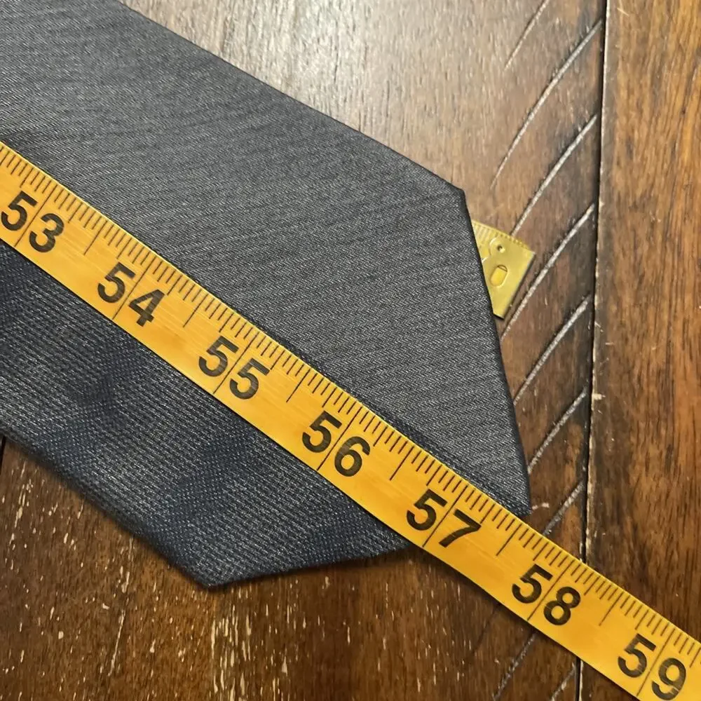 GIANNI VERSACE COUTURE Vintage Neo Classical Geometric Mens Silk Tie